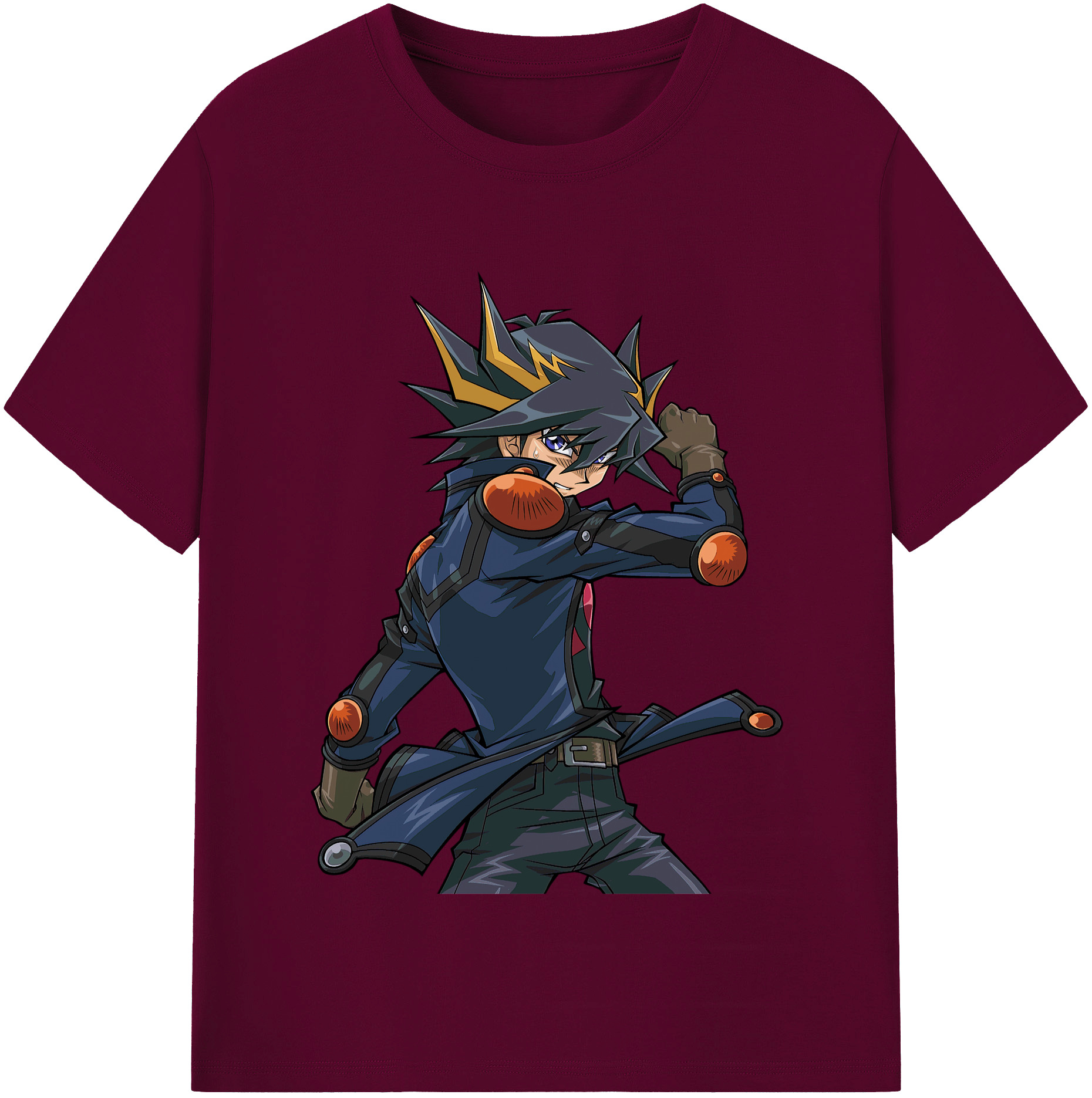 （画像用） 遊☆戯☆王 Yu-Gi-Oh! レディースカジュアルプリントTシャツ（綿100％）